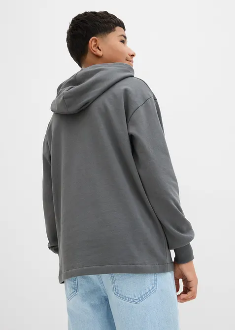 Oversized hoodie van katoen met graffiti print, bonprix