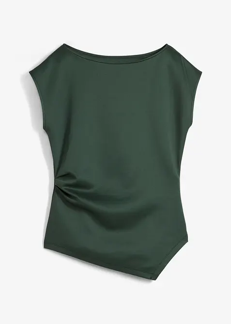 Asymmetrische top van comfortabele scuba, bonprix