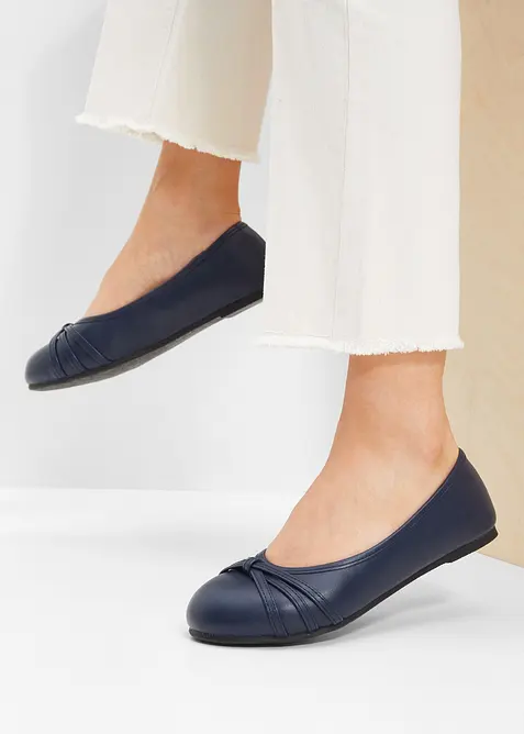 Soepele ballerina's met comfortabele wijdte, bonprix