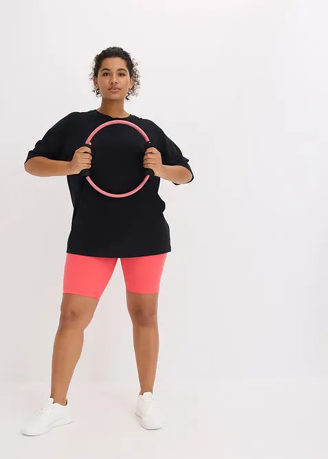 Oversized sportshirt met katoen, sneldrogend, bonprix