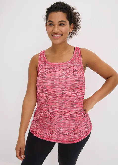 Outdoor top met racerback, sneldrogend, bonprix