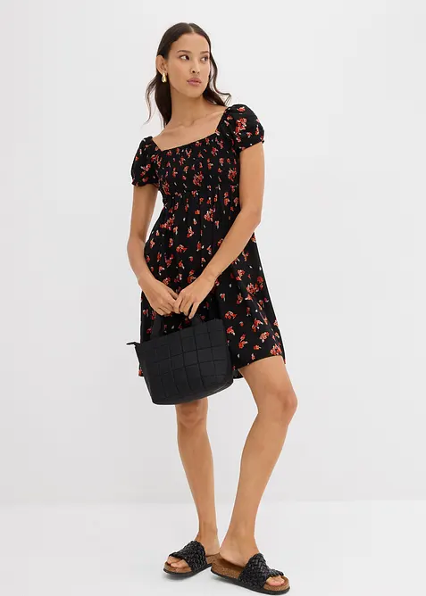 Mini jurk van soepele viscose, bonprix