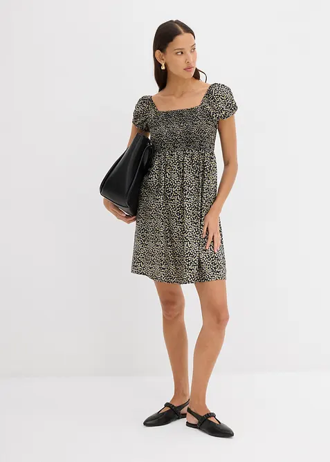 Mini jurk van soepele viscose, bonprix