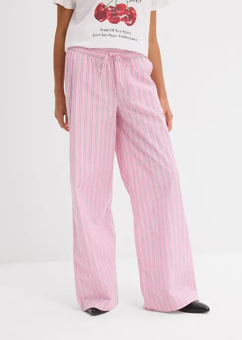 Instapbroek van puur katoen, bonprix