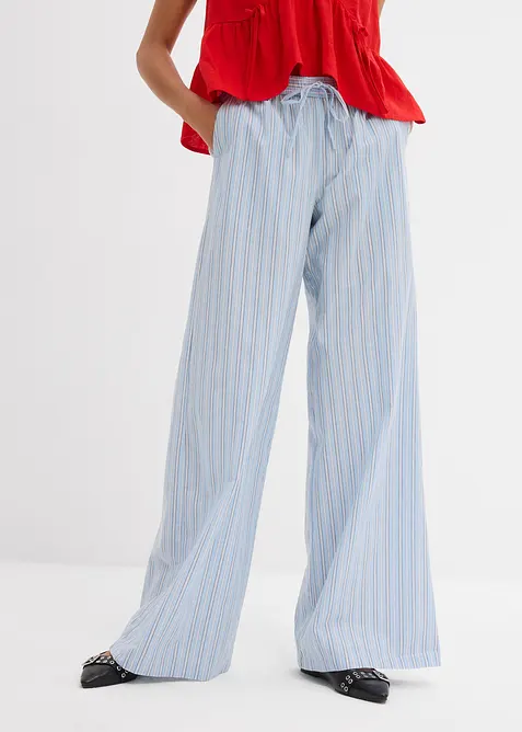 Instapbroek van puur katoen, bonprix