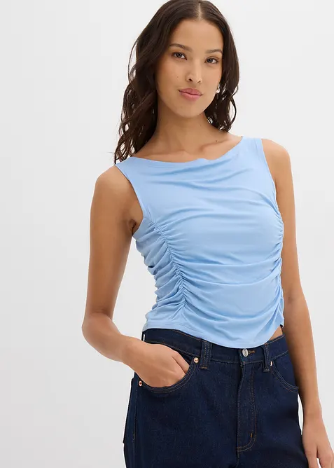 Tanktop van een zachte viscose-mix, bonprix