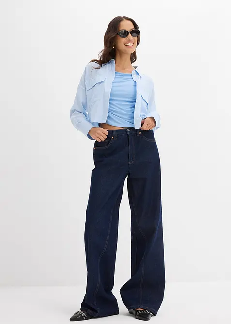 Tanktop van een zachte viscose-mix, bonprix