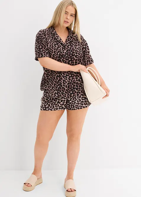 Short met een elastische band, bonprix