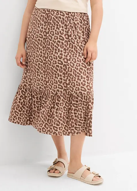 Jersey rok in een viscosemix, bonprix