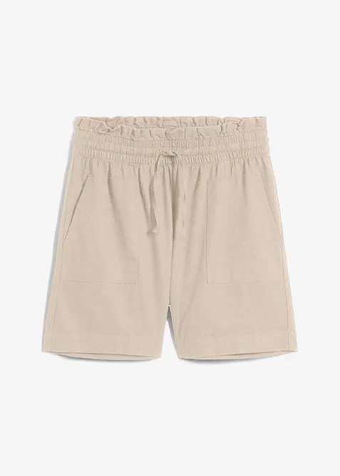 Linnen short, bonprix