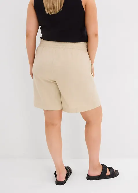 Linnen short, bonprix