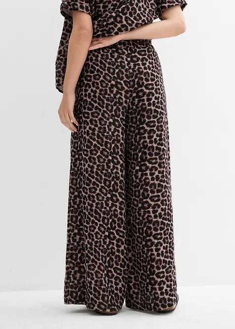 Palazzo broek van mousseline, bonprix