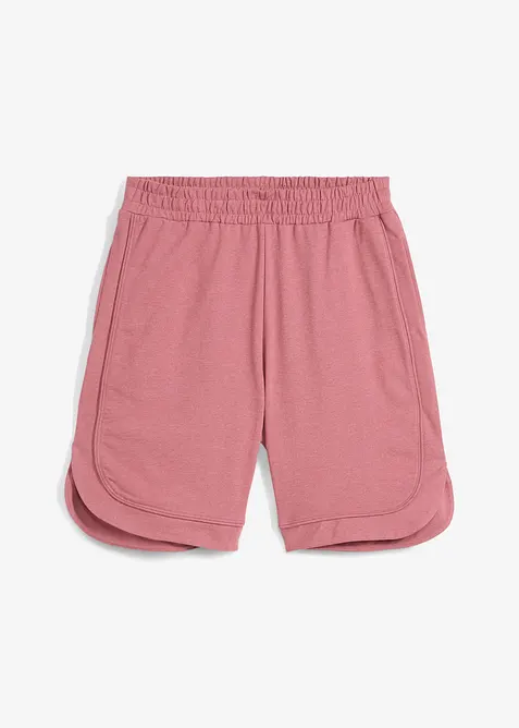 Wijde sweat short van een katoenmix, bonprix