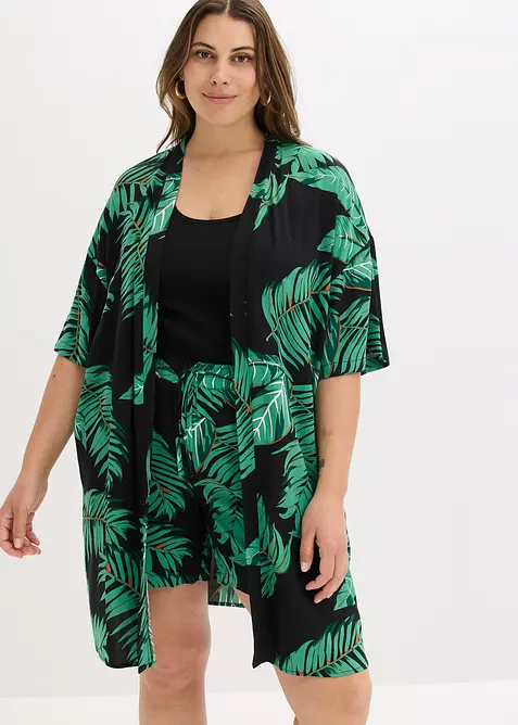 Kimono blouse van soepele viscose, bonprix
