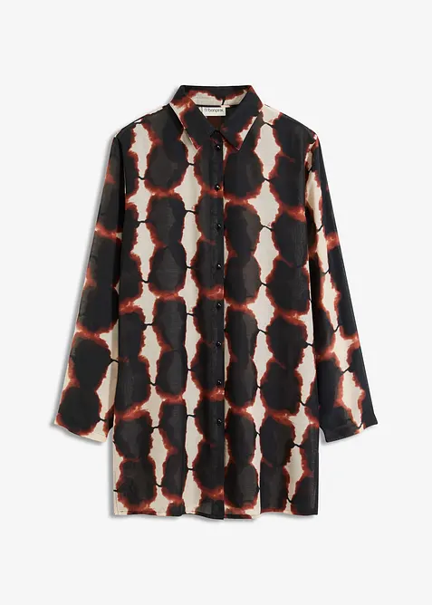 Lange blouse in batik dessin, bonprix