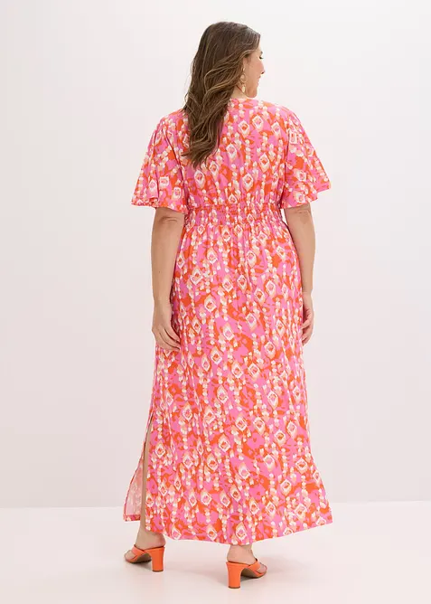 Gedessineerde maxi jurk, bonprix