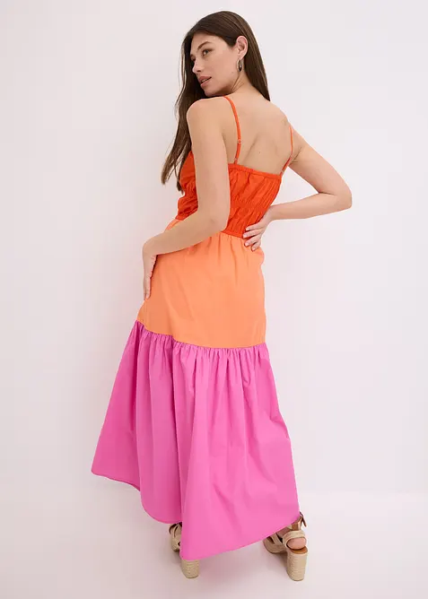 Jurk met spaghettibandjes, bonprix