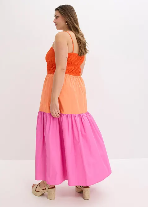 Jurk met spaghettibandjes, bonprix