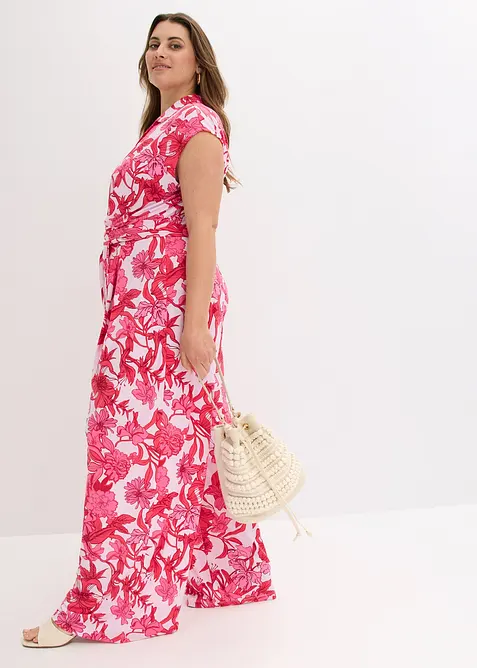 Gedessineerde jersey jumpsuit, bonprix