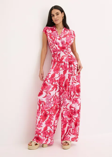 Gedessineerde jersey jumpsuit, bonprix