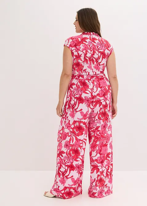 Gedessineerde jersey jumpsuit, bonprix