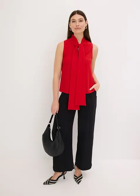 Top met strikkraag, bonprix