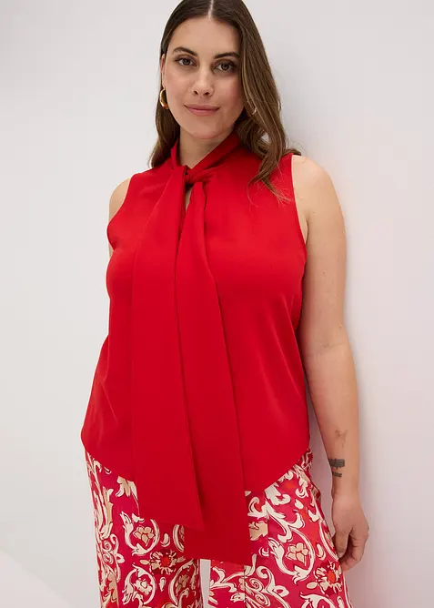 Top met strikkraag, bonprix