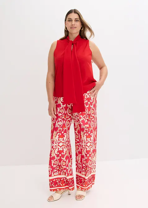 Top met strikkraag, bonprix