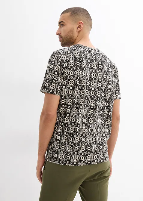 Henley shirt van puur katoen, bonprix