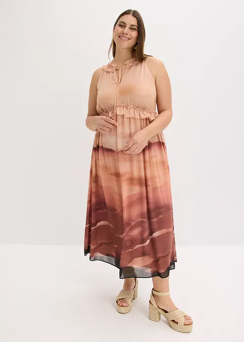 Chiffon jurk, bonprix