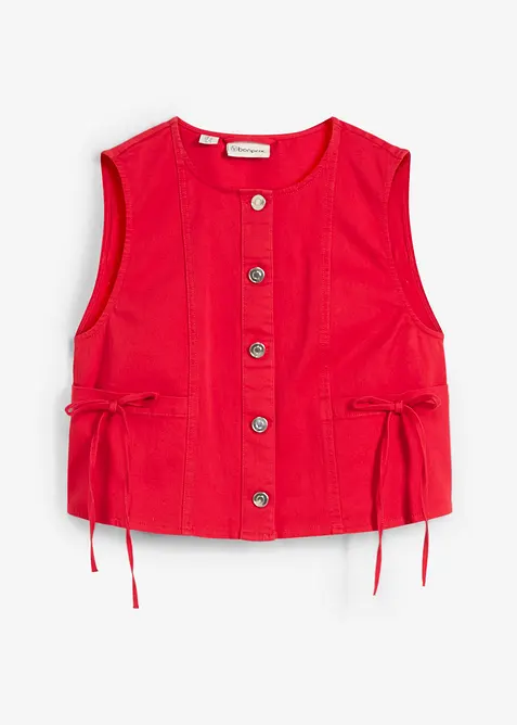Twill bodywarmer in een elastische katoenmix, bonprix