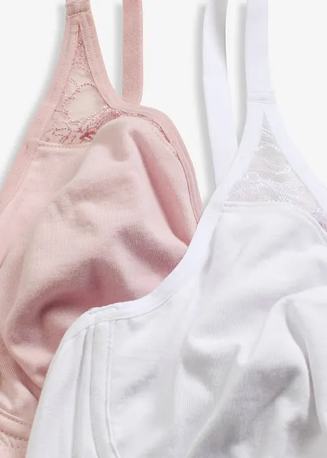 Beugel bh met zacht katoen (set van 2), bonprix