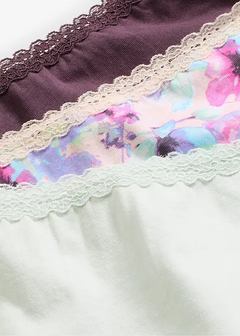 Maxi hipster met biologisch katoen (set van 4), bonprix