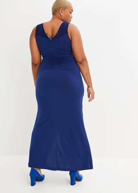 Maxi jurk met kant, bonprix