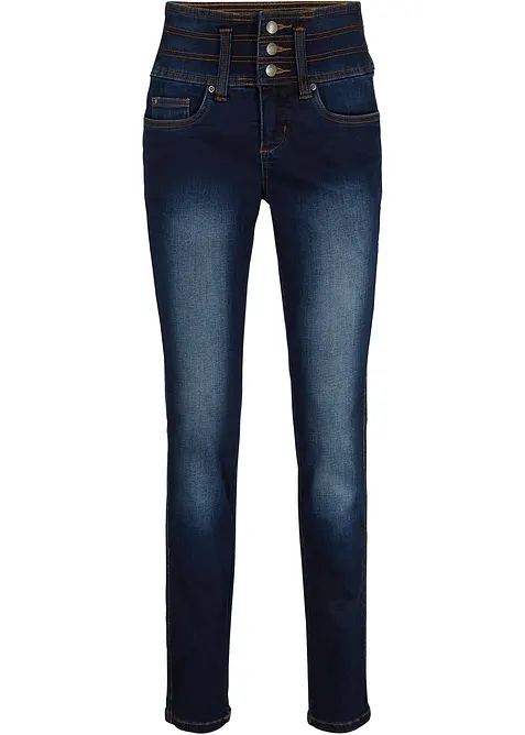 Corrigerende slim fit jeans, high waist, bonprix