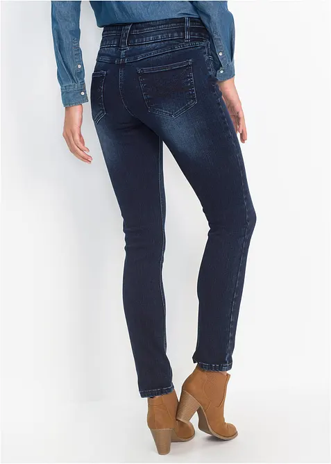 Corrigerende slim fit ultra soft jeans, high waist, bonprix