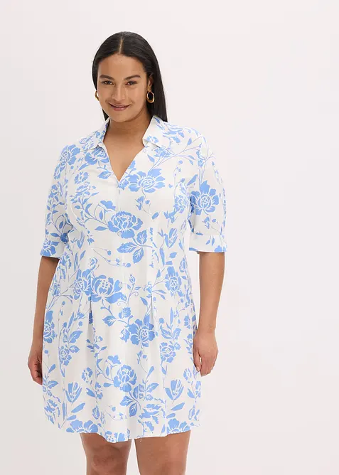 Blousejurk van soepele viscose, bonprix