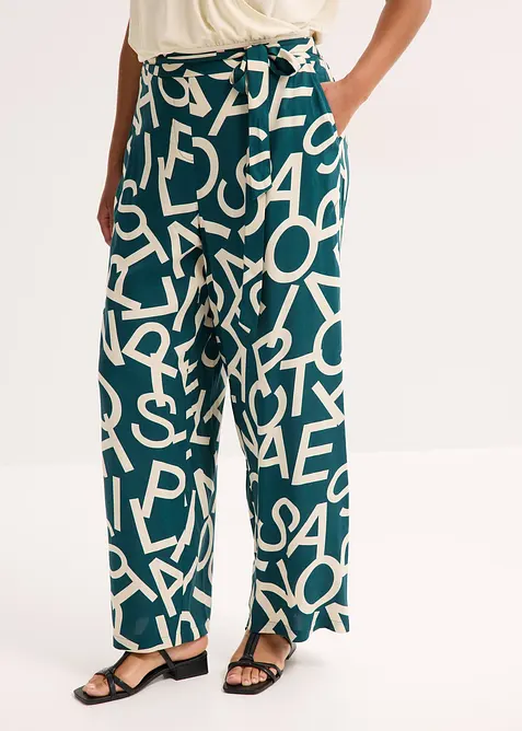 Marlene Dietrich broek met strikceintuur, bonprix