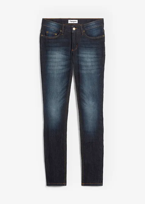 Skinny stretch jeans mid waist, bonprix