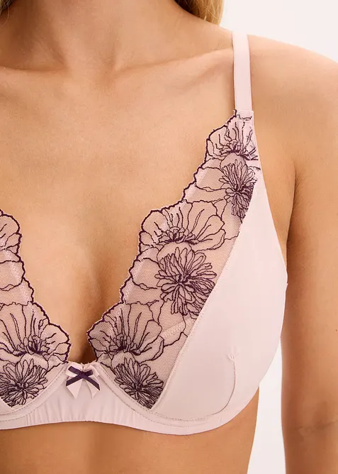 Voorgevormde bh met delicaat borduursel, bonprix