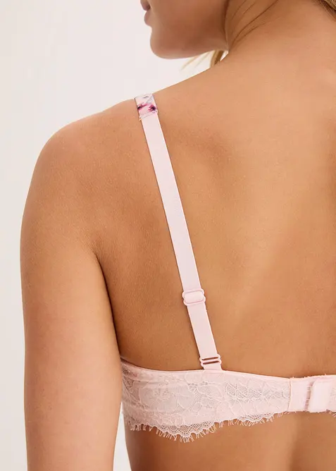 Voorgevormde bh van glanzend materiaal, bonprix