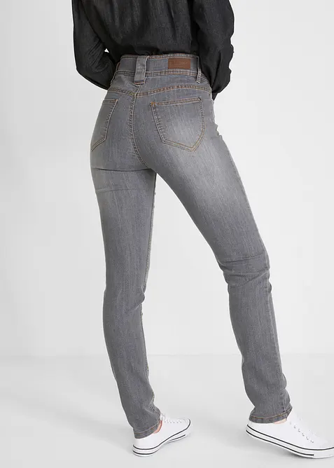 High waist comfort stretch jeans, slim fit, bonprix