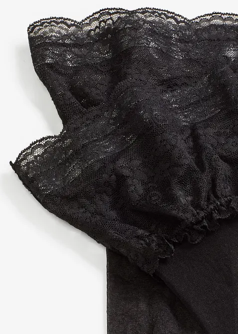 Hold up kousen met kant 20 den, bonprix