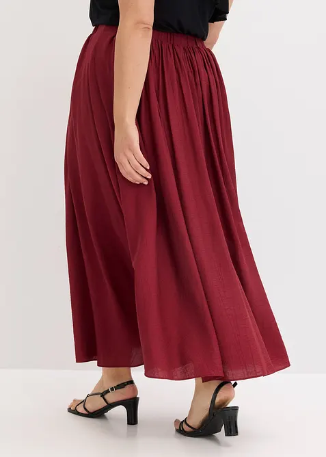 Maxirok van gestructureerde crinkle, bonprix