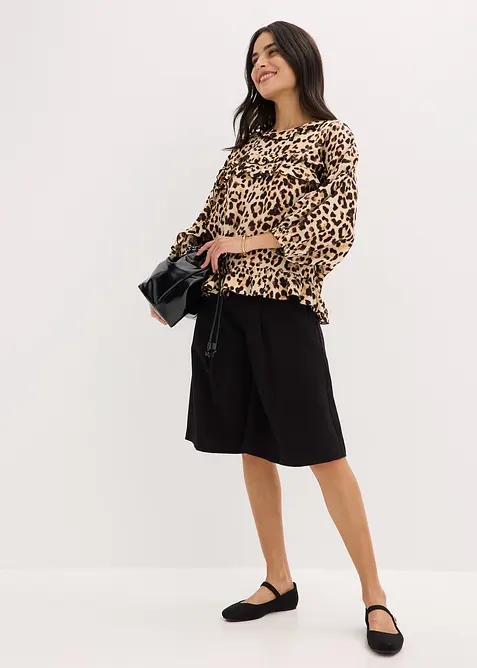 Blouse van een fijne viscosemix, bonprix