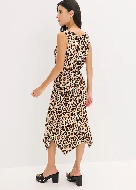 Gedessineerde jersey jurk, bonprix