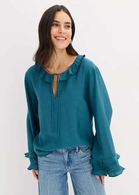 Tuniek in een fijne viscosemix, bonprix