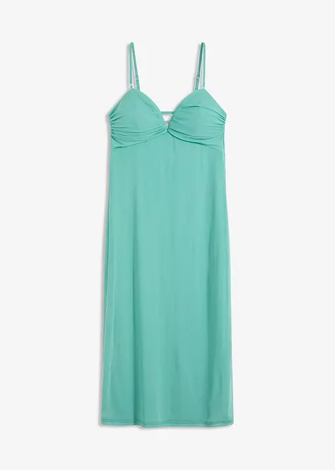 Maxi jurk met diep decolleté, bonprix