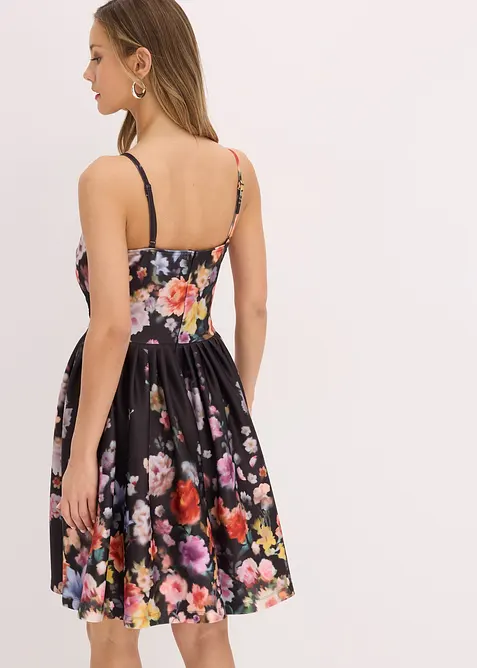 Mini jurk met gehaakte inzet, bonprix