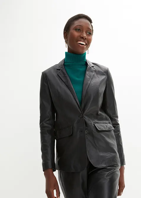 Blazer van lamsnappa, bonprix